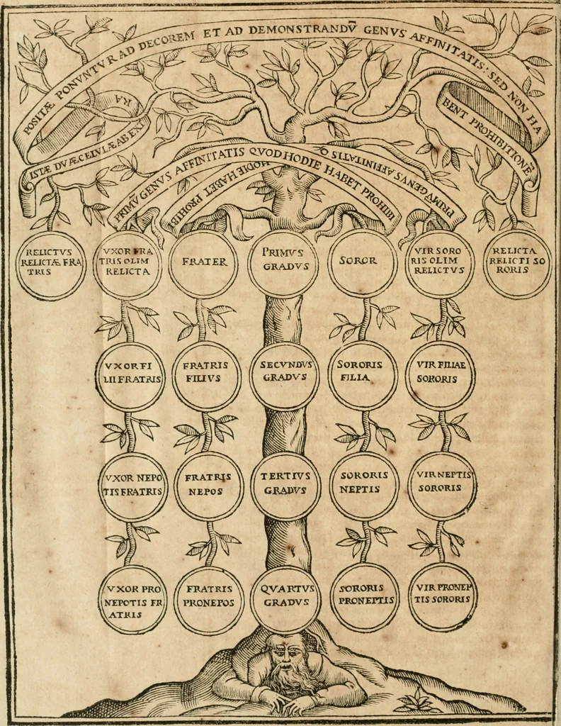 An illustration from Somme rural, ou, Le grand coustumier general de practique civil et canon, 1611, leaf 521