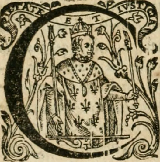 An illustration from Somme rural, ou, Le grand coustumier general de practique civil et canon, 1611, leaf 553