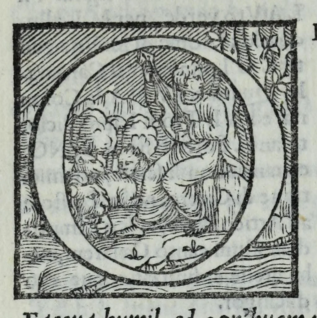 An illustration from Sonetti, canzoni e triomphi, 1549, leaf 308