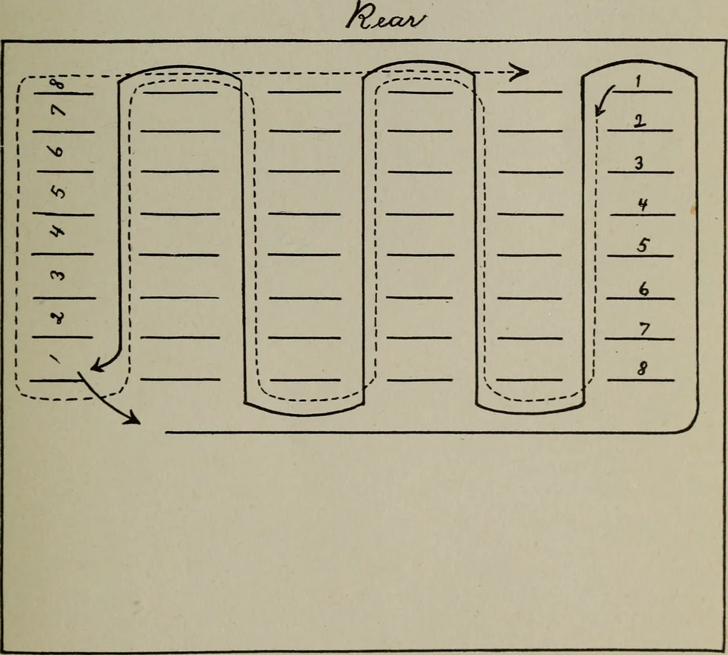 An illustration from Song-roundels and games, 1904, leaf 56