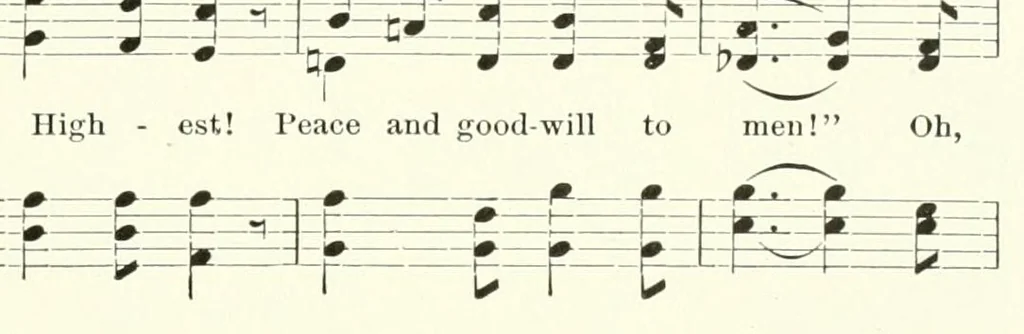 An illustration from Songs and games for little ones, 1911, leaf 67