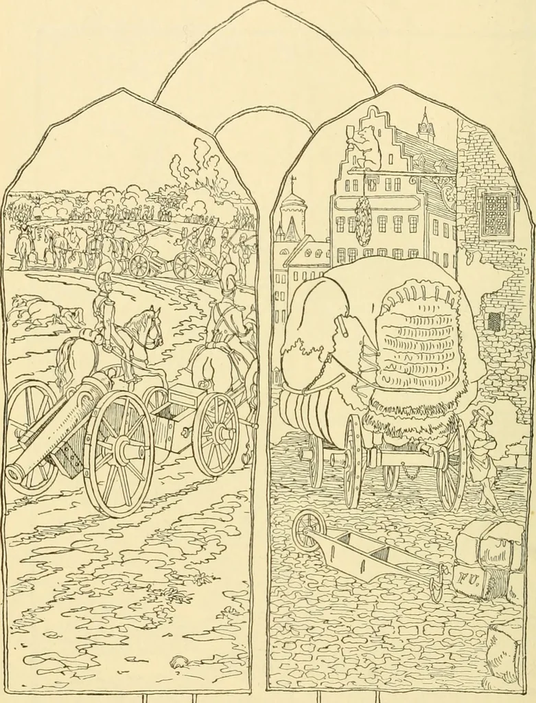 An illustration from The songs and music of Friedrich Froebel's Mother play (Mutter und kose lieder), 1901, leaf 143