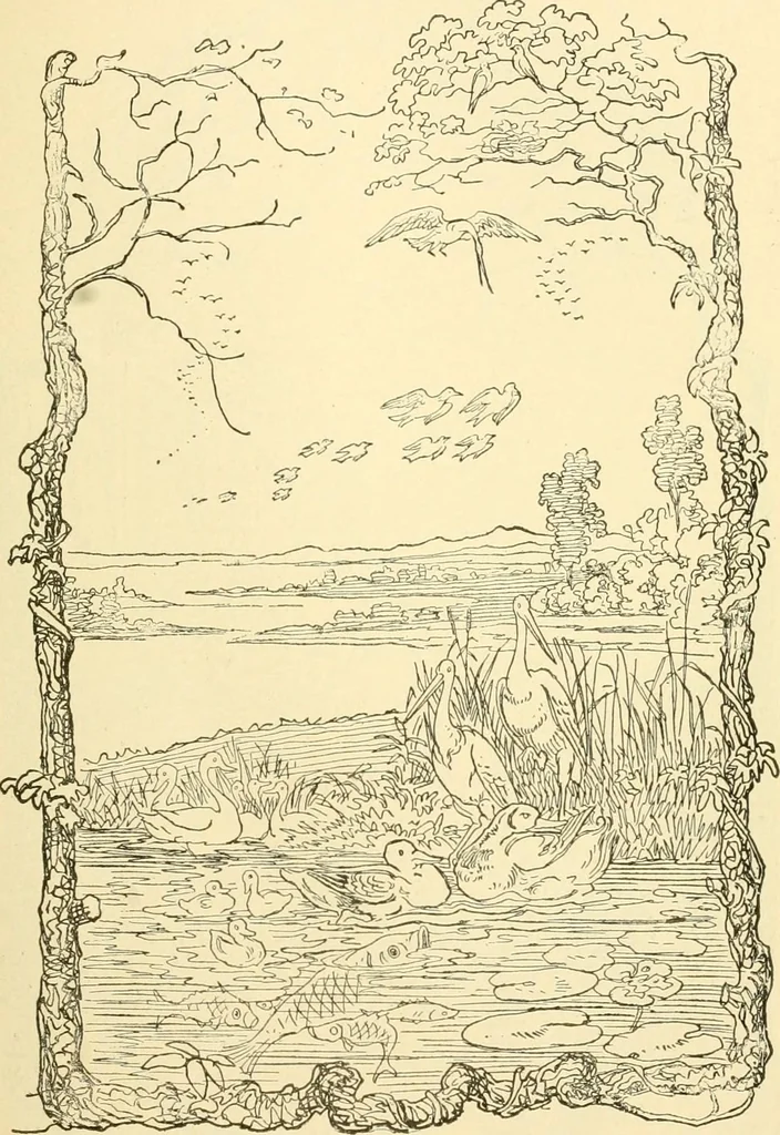 An illustration from The songs and music of Friedrich Froebel's Mother play (Mutter und kose lieder), 1901, leaf 78