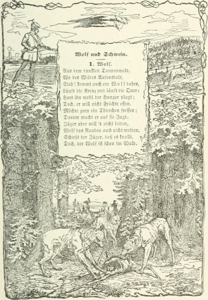 An illustration from The Songs and music of Friedrich Froebel's Mother play : (Mutter und kose lieder) : songs newly translated and furnished with new music, 1895, leaf 108