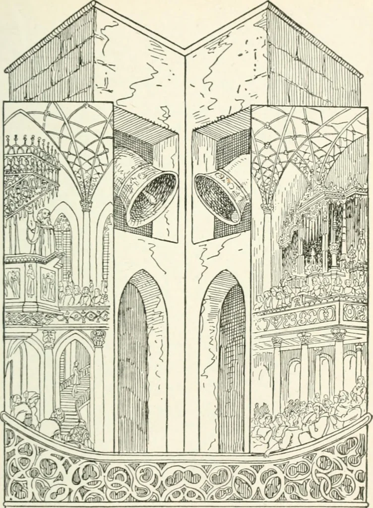 An illustration from The Songs and music of Friedrich Froebel's Mother play : (Mutter und kose lieder) : songs newly translated and furnished with new music, 1895, leaf 168