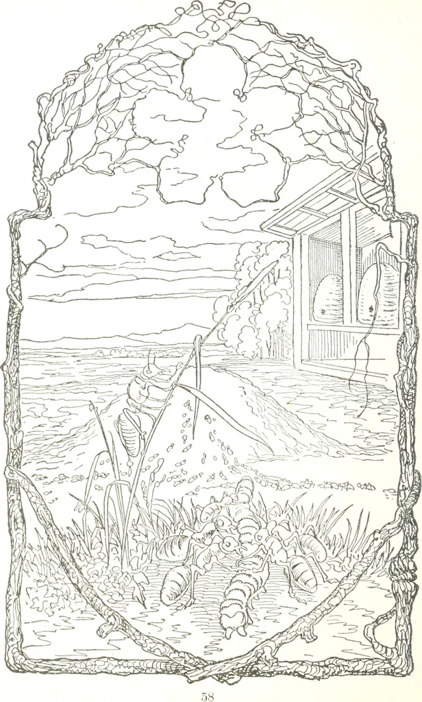 An illustration from The Songs and music of Friedrich Froebel's Mother play : (Mutter und kose lieder) : songs newly translated and furnished with new music, 1895, leaf 75