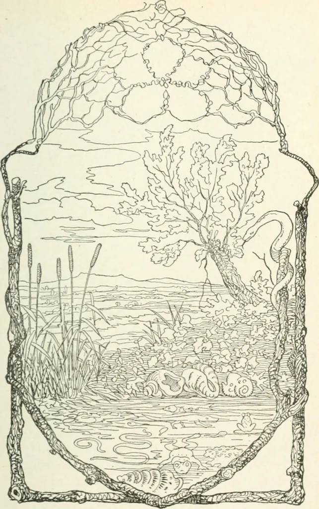 An illustration from The Songs and music of Friedrich Froebel's Mother play : (Mutter und kose lieder) : songs newly translated and furnished with new music, 1895, leaf 76