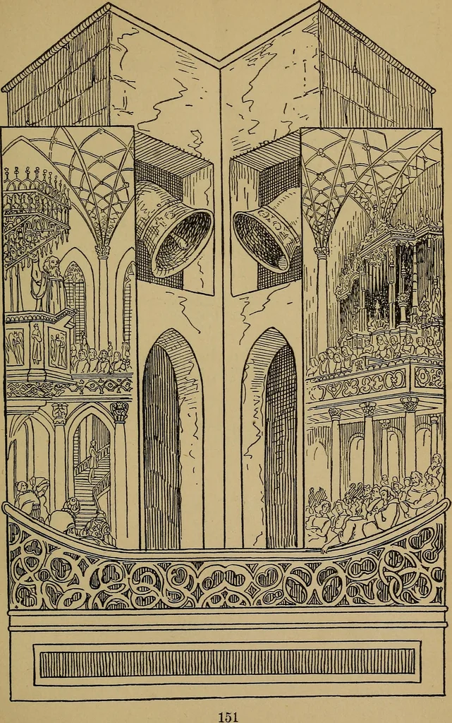 An illustration from The songs and music of Friedrich Froebel's Mother play (Mutter und kose Lieder), 1895, leaf 172