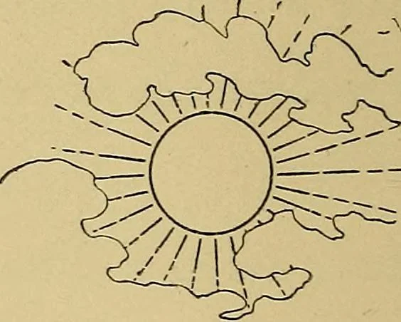 An illustration from The songs and music of Friedrich Froebel's Mother play (Mutter und kose Lieder), 1895, leaf 177