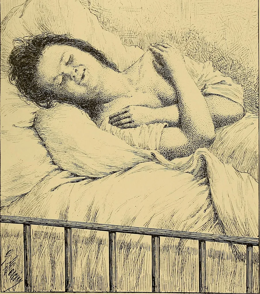 An illustration from Sorcellerie, magnétisme, morphinisme, délire des grandeurs, 1887, leaf 114