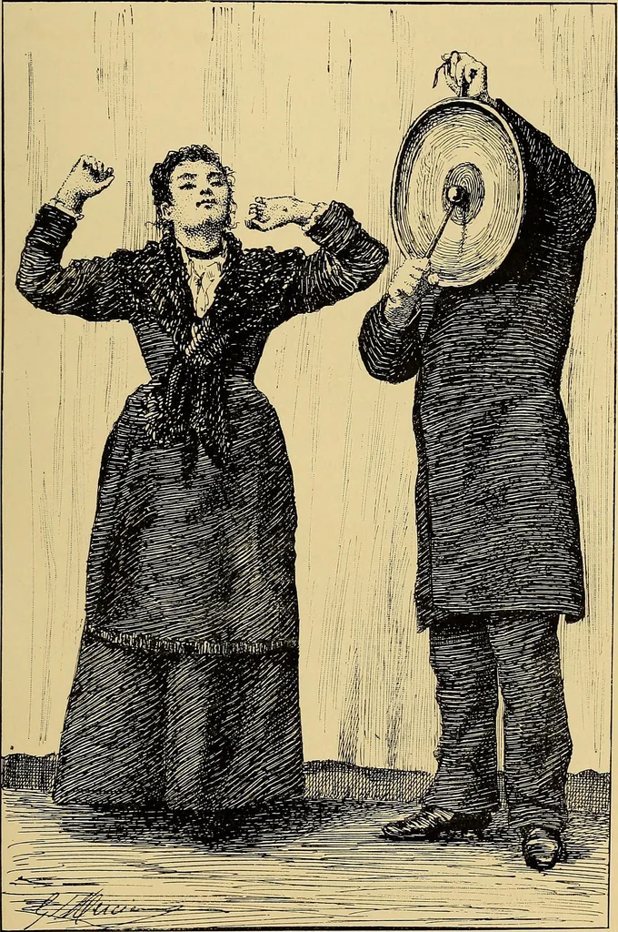 An illustration from Sorcellerie, magnétisme, morphinisme, délire des grandeurs, 1887, leaf 282