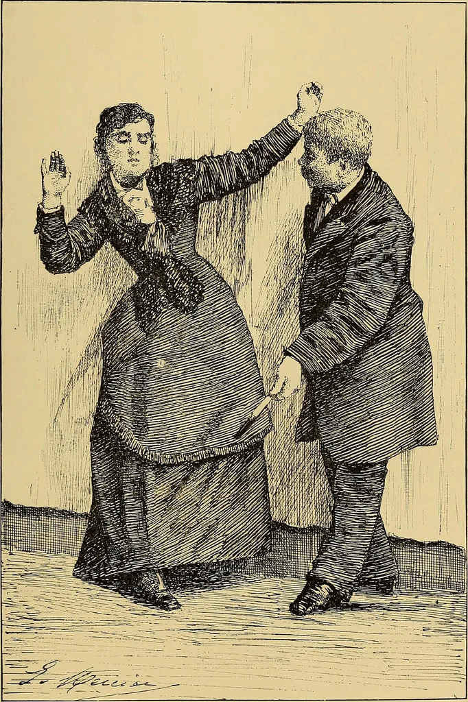 An illustration from Sorcellerie, magnétisme, morphinisme, délire des grandeurs, 1887, leaf 294