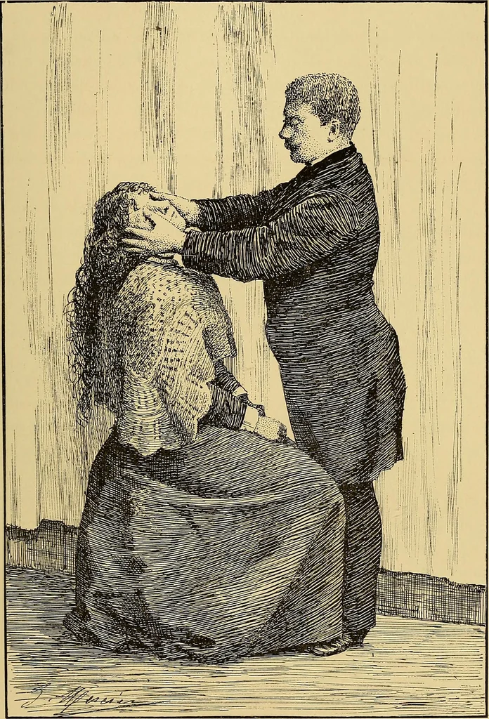 An illustration from Sorcellerie, magnétisme, morphinisme, délire des grandeurs, 1887, leaf 302