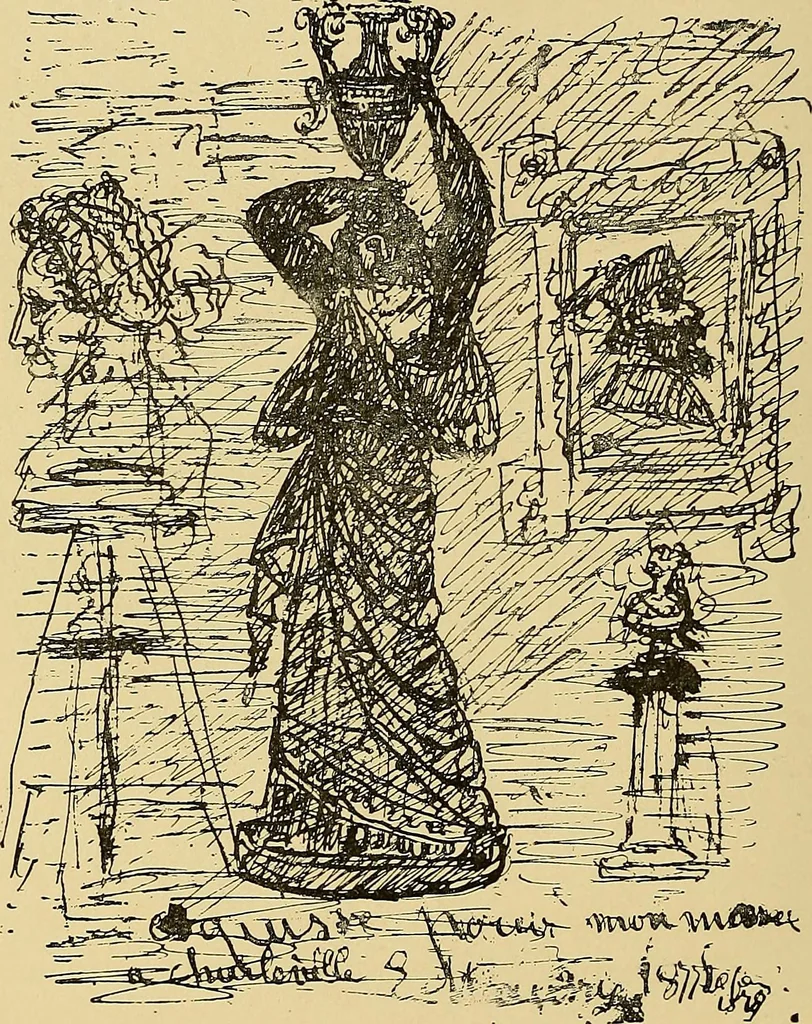 An illustration from Sorcellerie, magnétisme, morphinisme, délire des grandeurs, 1887, leaf 413