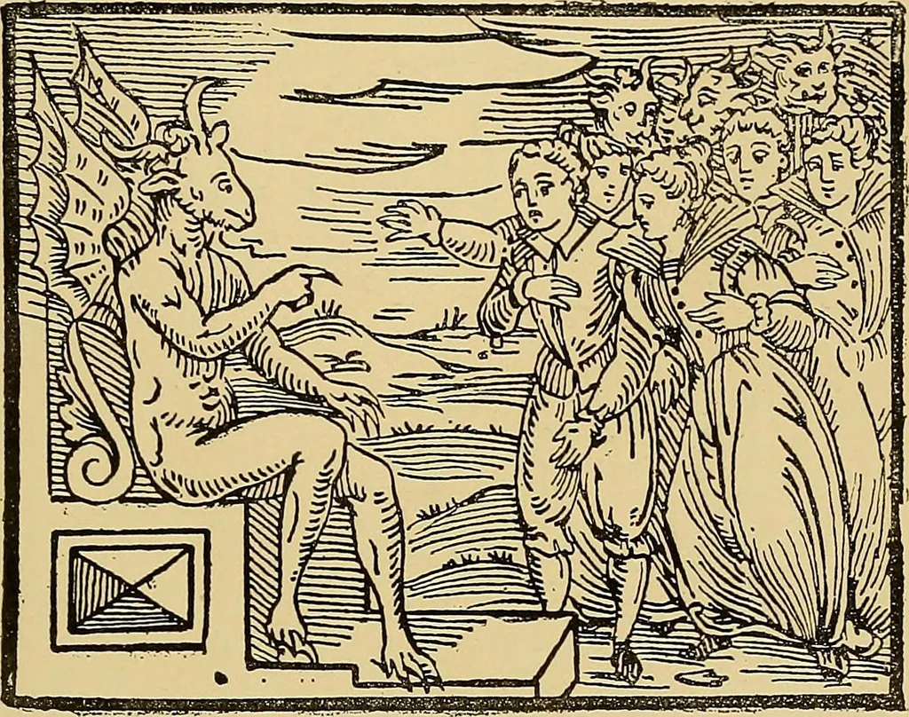 An illustration from Sorcellerie, magnétisme, morphinisme, délire des grandeurs, 1887, leaf 42