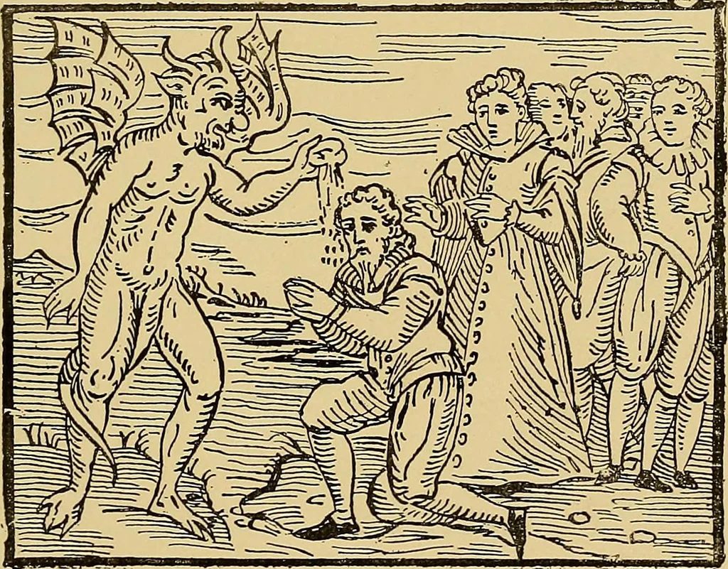An illustration from Sorcellerie, magnétisme, morphinisme, délire des grandeurs, 1887, leaf 42