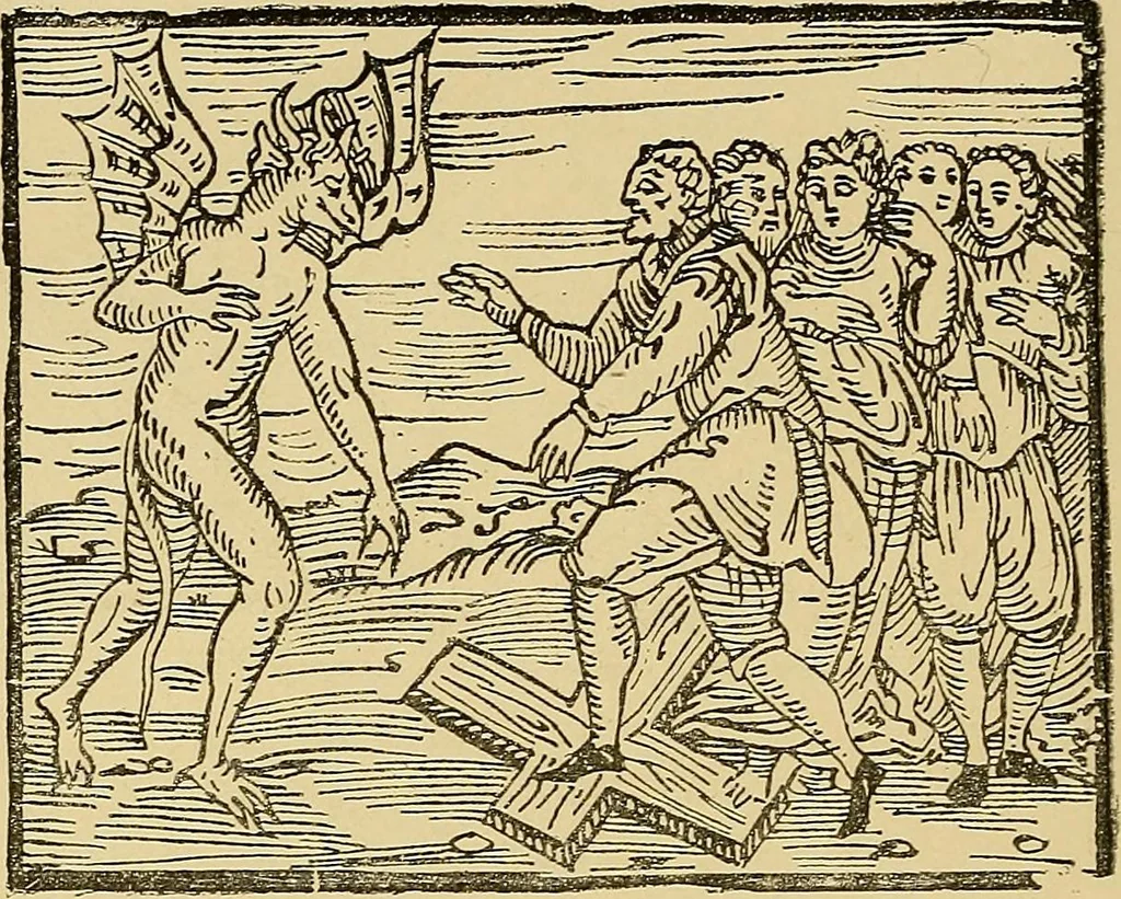 An illustration from Sorcellerie, magnétisme, morphinisme, délire des grandeurs, 1887, leaf 43