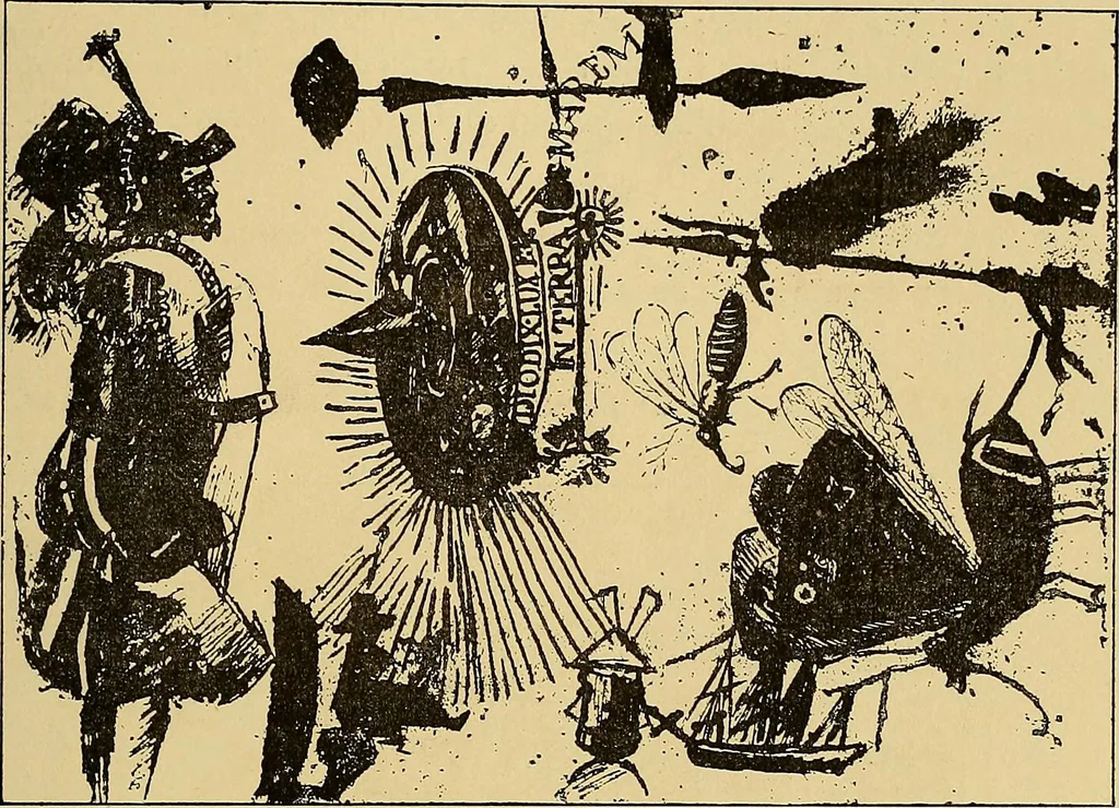 An illustration from Sorcellerie, magnétisme, morphinisme, délire des grandeurs, 1887, leaf 430