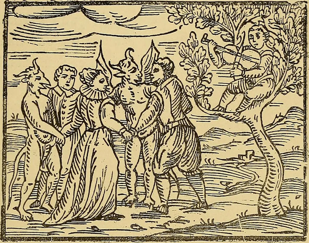 An illustration from Sorcellerie, magnétisme, morphinisme, délire des grandeurs, 1887, leaf 44