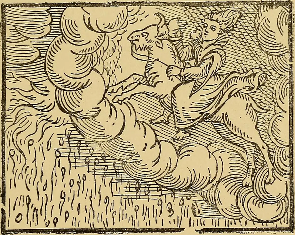 An illustration from Sorcellerie, magnétisme, morphinisme, délire des grandeurs, 1887, leaf 44