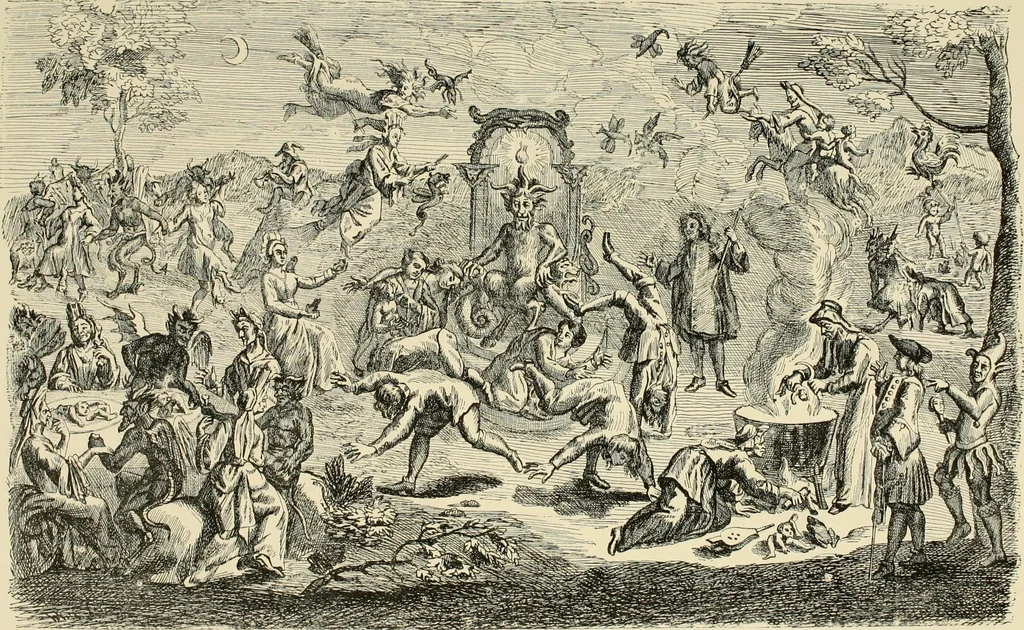 An illustration from Sorcellerie, magnétisme, morphinisme, délire des grandeurs, 1887, leaf 48