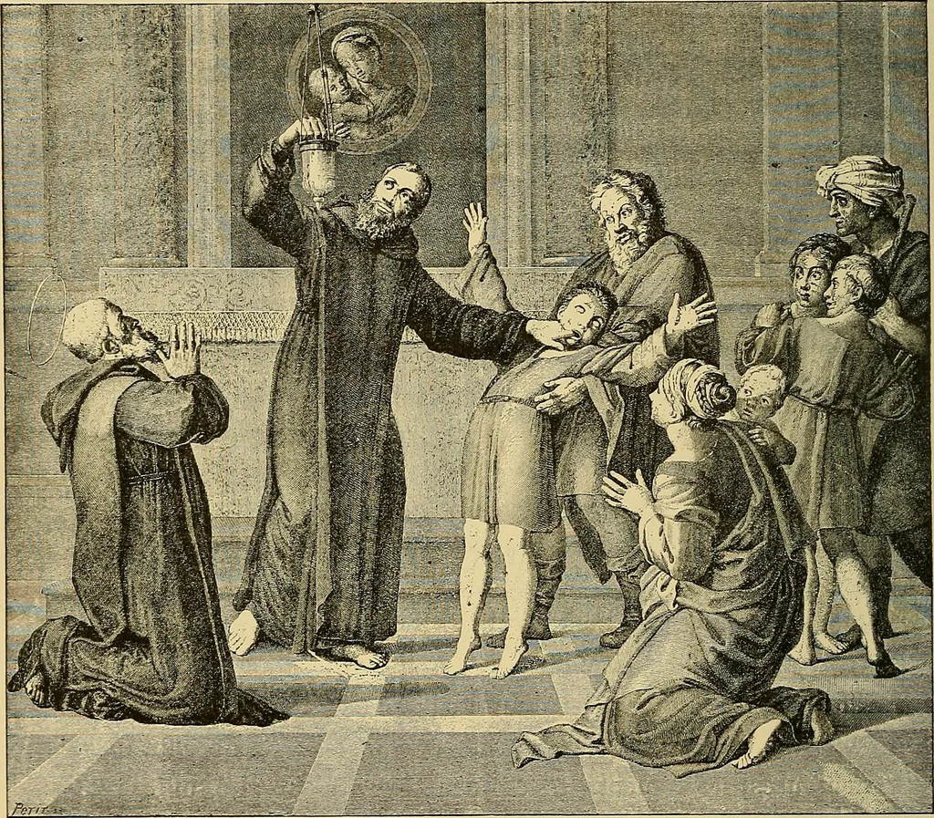 An illustration from Sorcellerie, magnétisme, morphinisme, délire des grandeurs, 1887, leaf 91