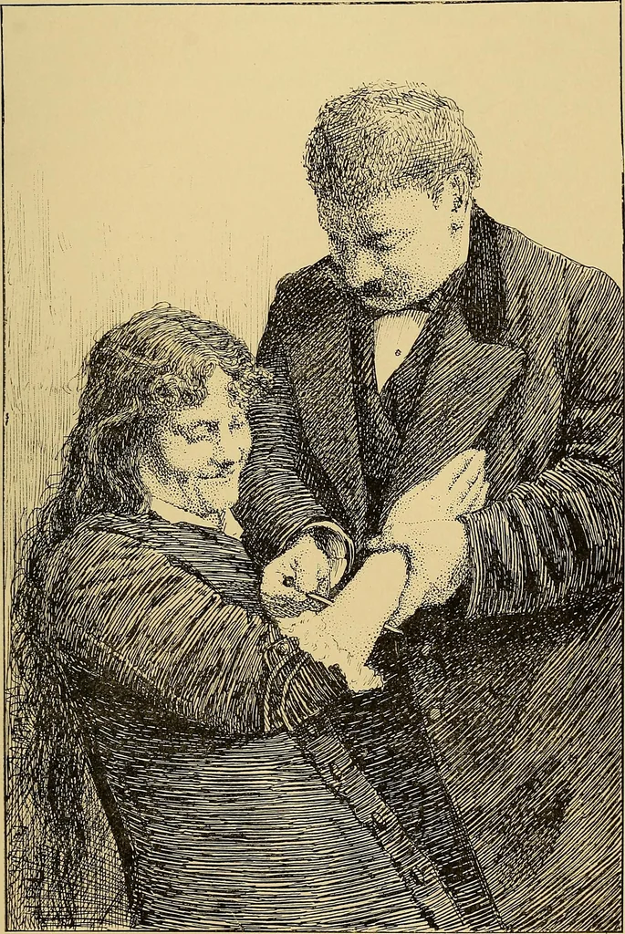An illustration from Sorcellerie, magnétisme, morphinisme, délire des grandeurs, 1887, leaf 94