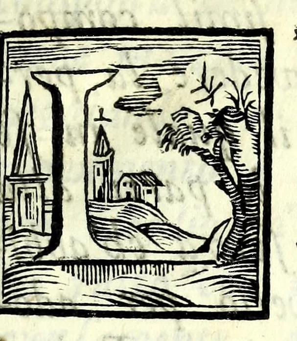 An illustration from Sormonda : tragedia, 1569, leaf 7