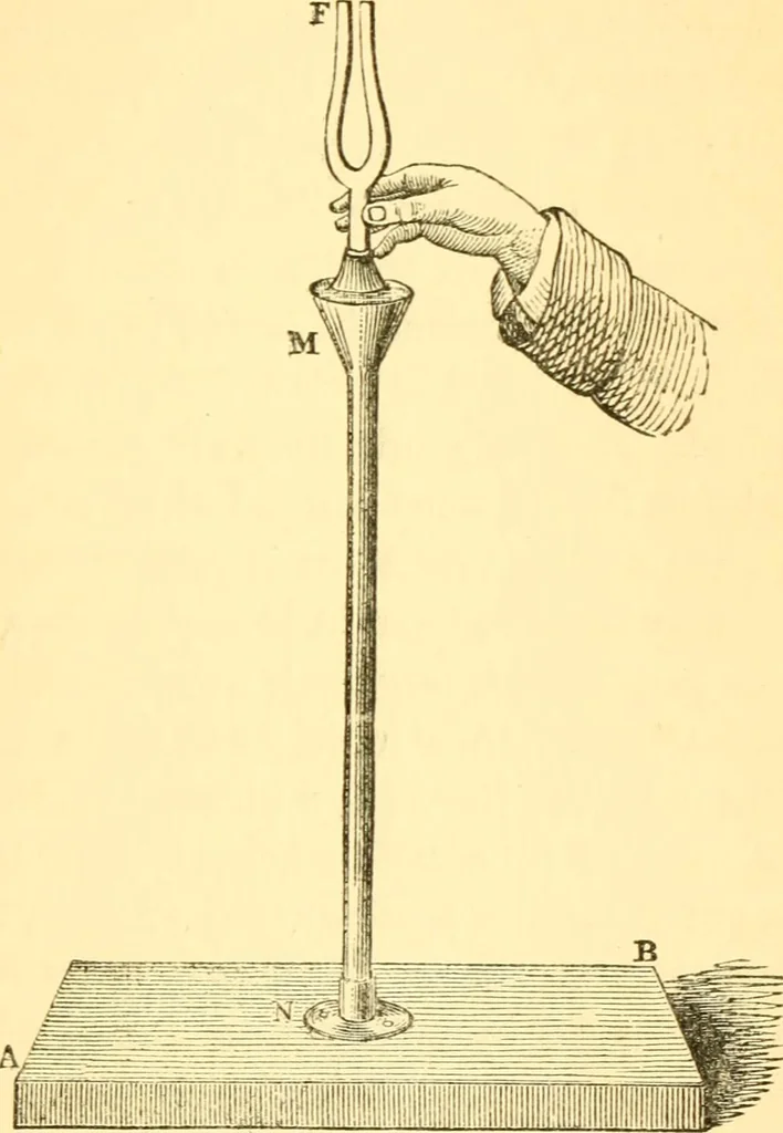 An illustration from Sound, 1895, leaf 98