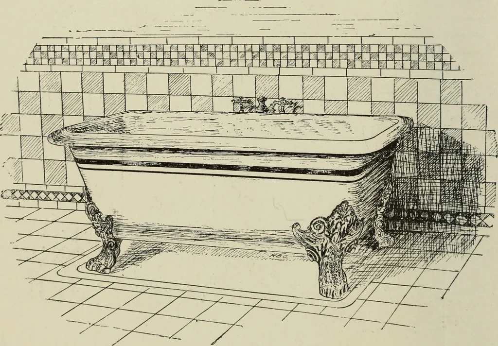 An illustration from Sound sense in suburban architecture, containing hints, suggestions, and bits of practical information for the building of inexpensive country houses, 1893, leaf 121