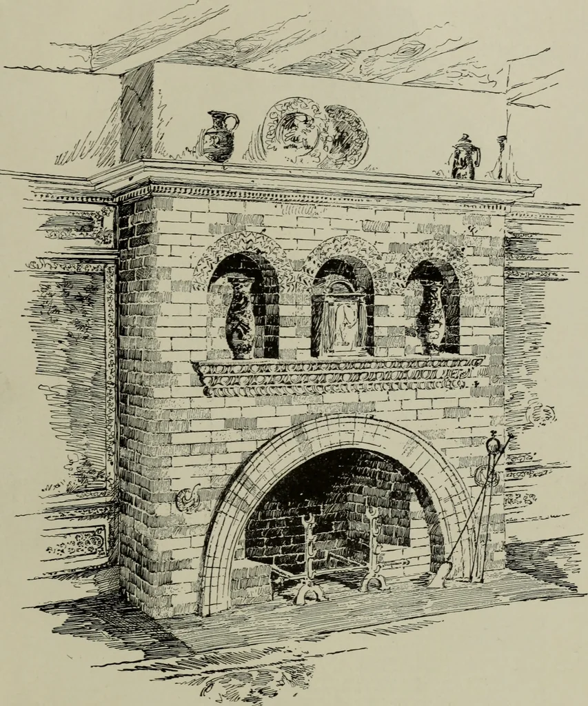 An illustration from Sound sense in suburban architecture, containing hints, suggestions, and bits of practical information for the building of inexpensive country houses, 1893, leaf 122