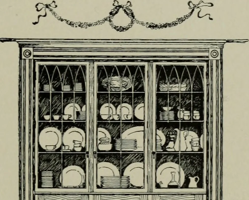 An illustration from Sound sense in suburban architecture, containing hints, suggestions, and bits of practical information for the building of inexpensive country houses, 1893, leaf 38