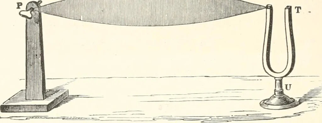An illustration from Sound, 1897, leaf 141