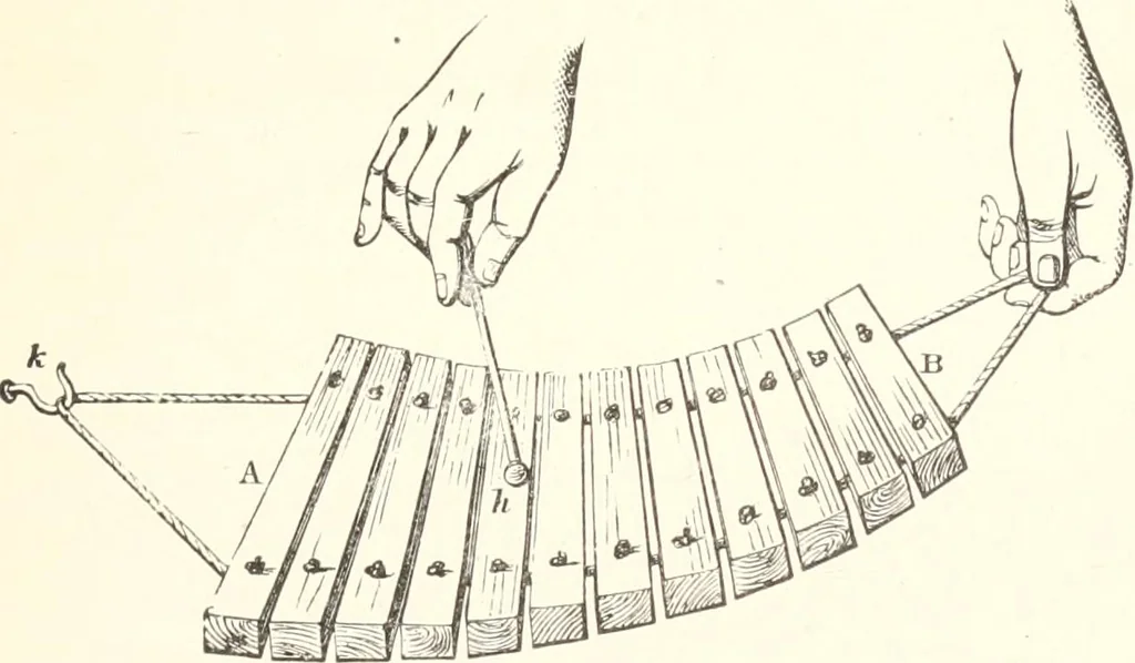 An illustration from Sound, 1897, leaf 172