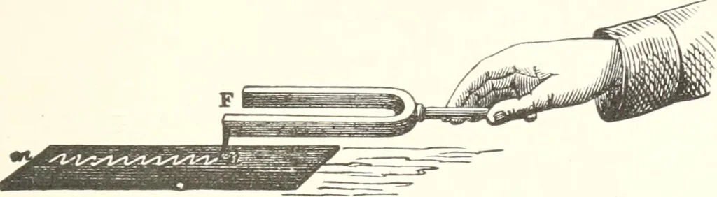 An illustration from Sound, 1897, leaf 94