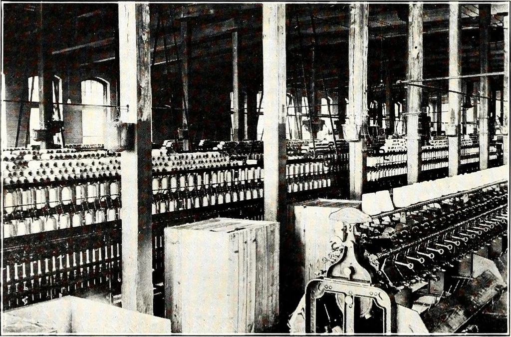 An illustration from Southern textile bulletin, 1911, leaf 145