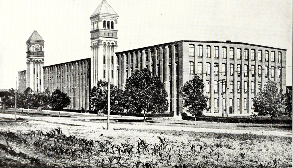 An illustration from Southern textile bulletin, 1911, leaf 231