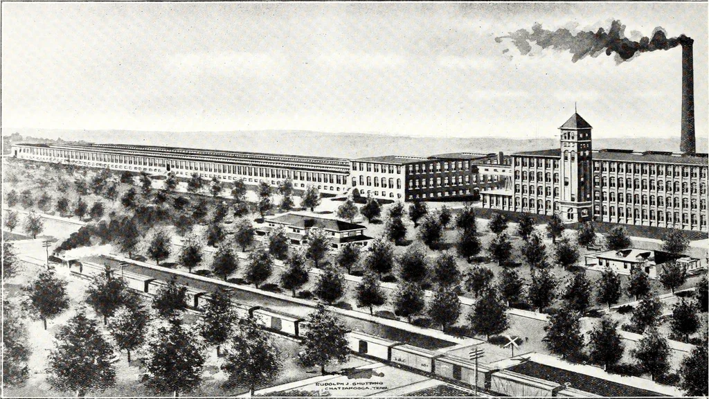 An illustration from Southern textile bulletin, 1911, leaf 25