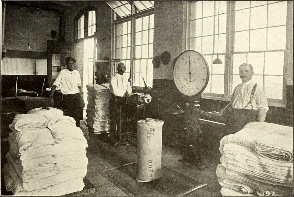 An illustration from Southern textile bulletin, 1911, leaf 284