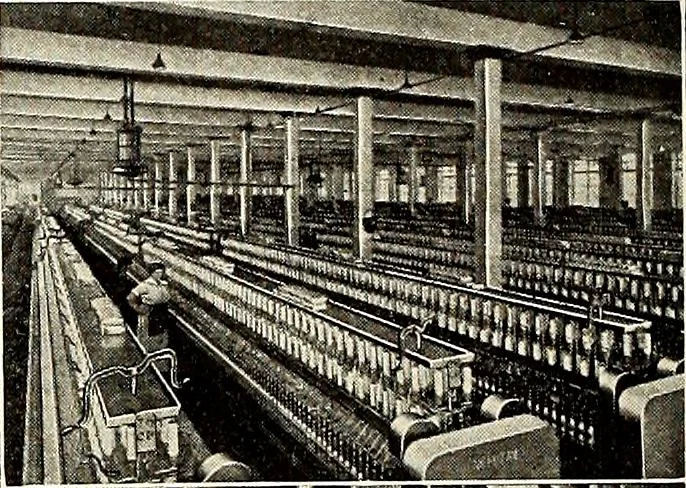 An illustration from Southern textile bulletin, 1911, leaf 297