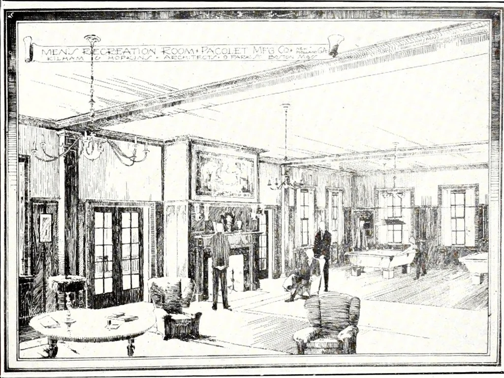 An illustration from Southern textile bulletin, 1911, leaf 34