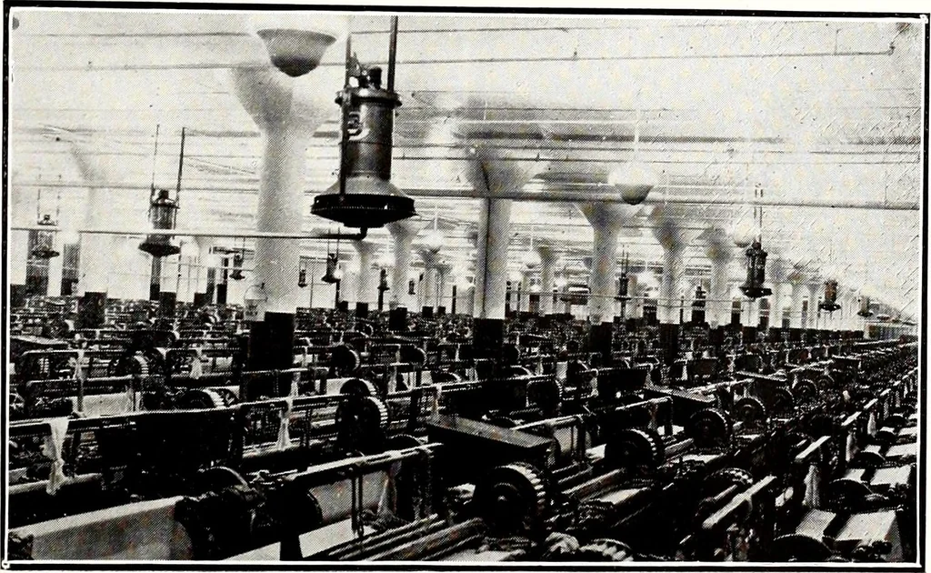 An illustration from Southern textile bulletin, 1911, leaf 46