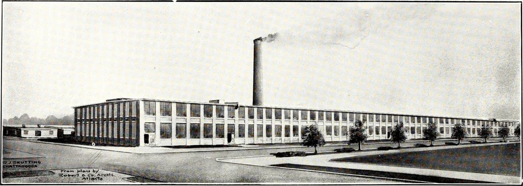 An illustration from Southern textile bulletin, 1911, leaf 91