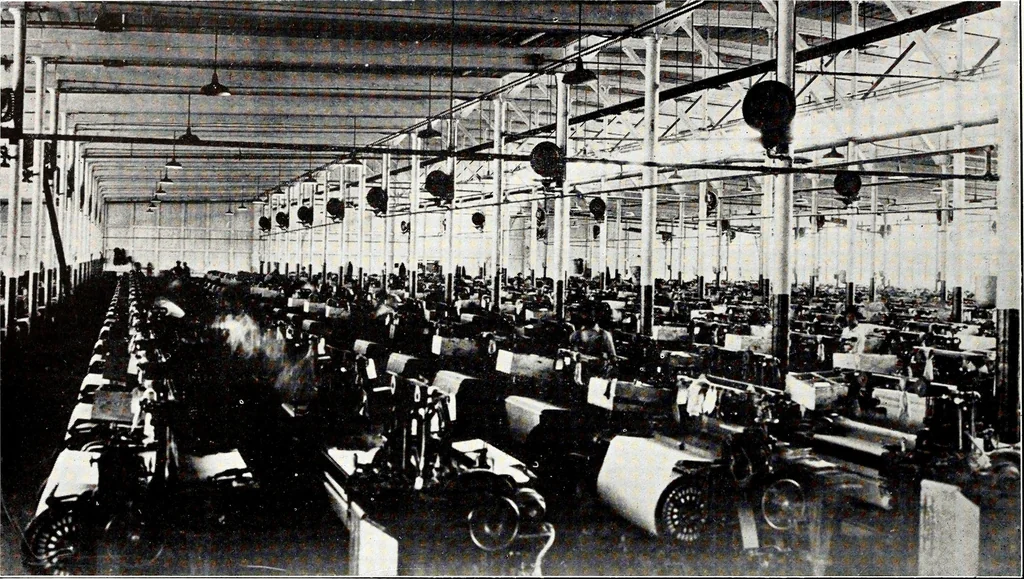 An illustration from Southern textile bulletin, 1911, leaf 107