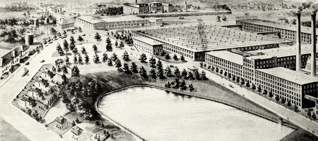 An illustration from Southern textile bulletin, 1911, leaf 13