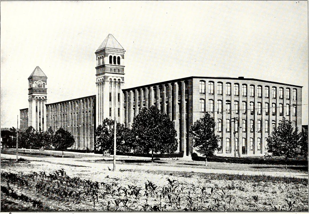 An illustration from Southern textile bulletin, 1911, leaf 159