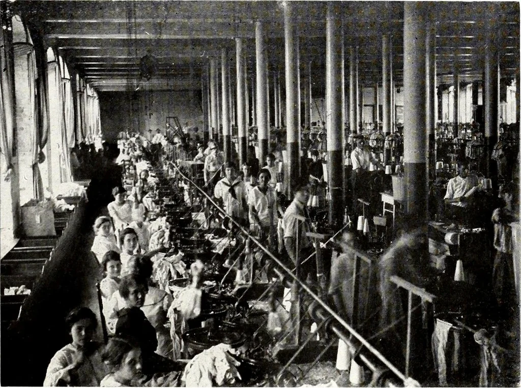 An illustration from Southern textile bulletin, 1911, leaf 176