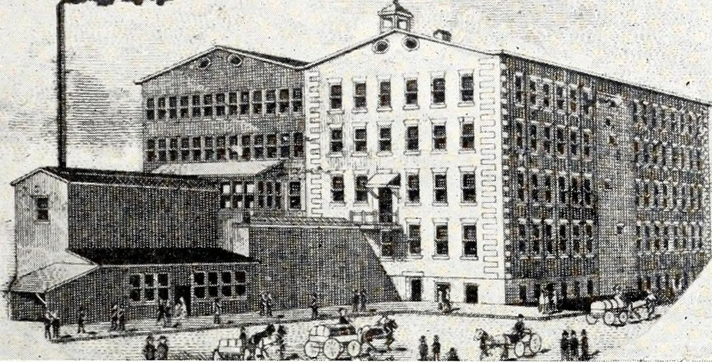 An illustration from Southern textile bulletin, 1911, leaf 286
