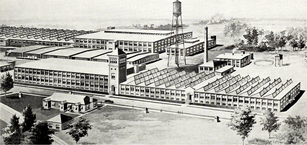 An illustration from Southern textile bulletin, 1911, leaf 50
