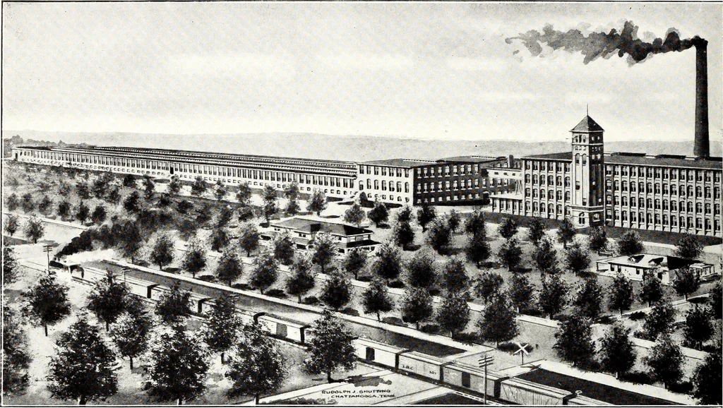 An illustration from Southern textile bulletin, 1911, leaf 63